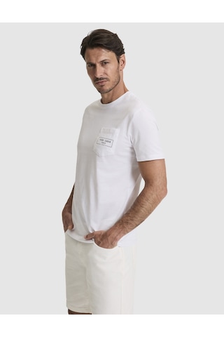Pierre Cardin Erkek Beyaz Tişört 50327866-vr013