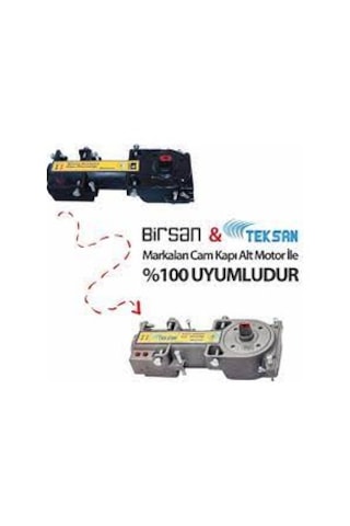 Birsan Hidrolik Motor Tek Brs 102. Birsan Cam Kapı Motoru. Cam Ka
