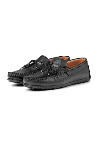 Borde Hakiki Deri Erkek Günlük Ayakkabı, Loafer Ayakkabı, Hafif Ayakkabı