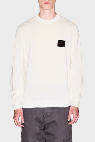 Armani Exchange Erkek Kazak Xm001329 Af11982 U0009 Beyaz Beyaz