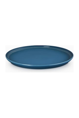 Le Creuset Coupe Kahvaltı Tabağı Modern Seramik Tasarım 22 Cm Koyu Turkuaz