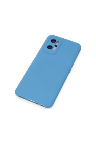 Cosmotex Newface Realme 9i 4g Kılıf Nano İçi Kadife Silikon - Mavi