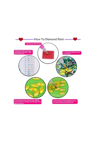Skycity 30x30cm Yarı Tamamlanmış Dıy El Sanatı: Özel Şekilli Almazlı Tablo, Ev Dekorasyonu, Kaliteli Kanvas Ve Tam Gereçler Seti Diğer