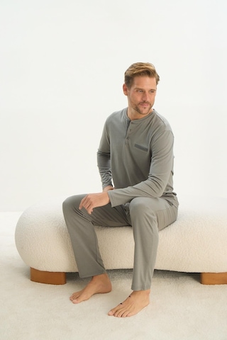 Erkek Uzun Kol Yeşil Pijama Takım C8t2n5o9 001