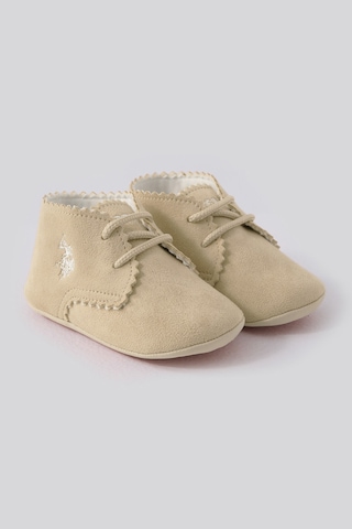 U.S. Polo Assn. Us Polo Kız Bebek Ayakkabı 5274-45981 Krem