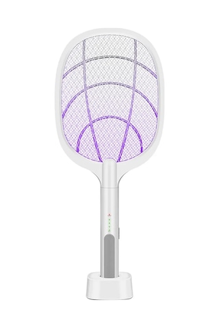 Masaüstü Standlı Şarjlı Sinek Öldürücü-sinek Kovucu Raket 5224