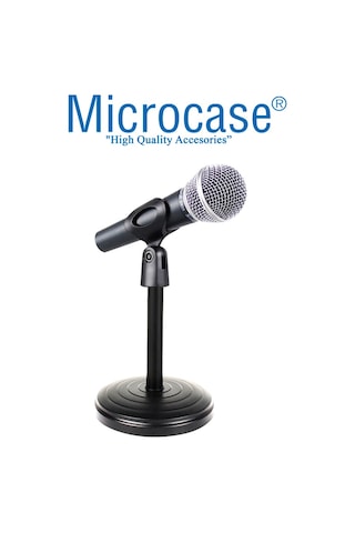 Metal Ayaklı Masaüstü Mikrofon Ayaklığı Tutucu Stand - Al2323