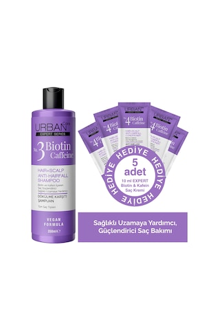 Expert Biotin Ve Caffein Dökülme Karşıtı Şampuan + Saç Kremi Hediyeli