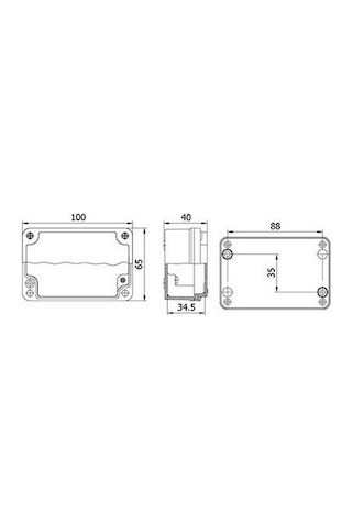 METE ENERJİ 402503 65X100X40 Alüminyum Buat