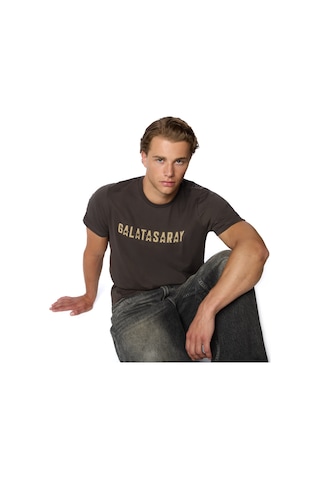 Gsstore Galatasaray 5 Yıldız Detaylı T-shirt E251399 Antrasit