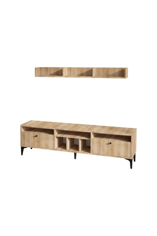 Decormet Drew Tv Ünitesi Safir Meşe -dec-20043 Çok Renkli