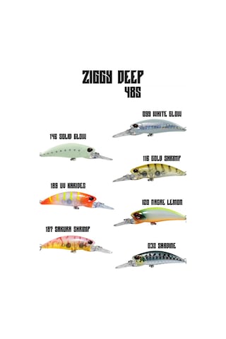 Fujin Ziggy Deep 48S 48mm 4.5gr Maket Balık 187 Sakura Shrimp