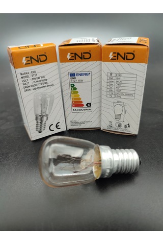 Buzdolabı Ampulü E.14 15 Watt 3 Adetli Paket