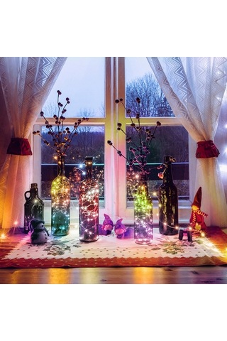 Besthome1 Bluetooth İle Kontrollü Rgb Led Işık Zinciri - 5m 33 Işık, Usb Beslemeli, 16 Milyon Renk, Ev Dekorasyonu, Noel Pencer Diğer