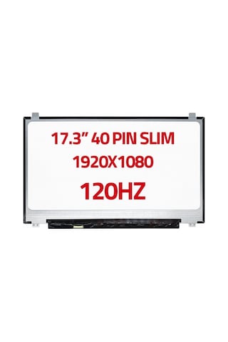 17.3" İnç 40pin Slim Fhd Ips 120hz 1920 1080 Lcd Ekran, Panel B173han01.6 Sol Soket / 144hz Uyumlu