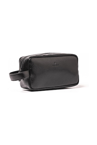 Black El Çantası Erkek Diğer 4290 Vergelio Purse Matte Crystal Clutch Bag Siyah