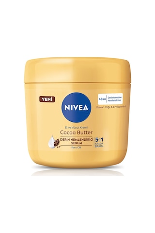 Nıvea El Ve Vücut Bakım Kremi Cocoa Butter Kuru Cilt 400ml