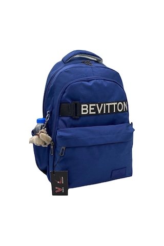 Su İtici Kumaş Unisex Lacivert Okul Çantası 34200