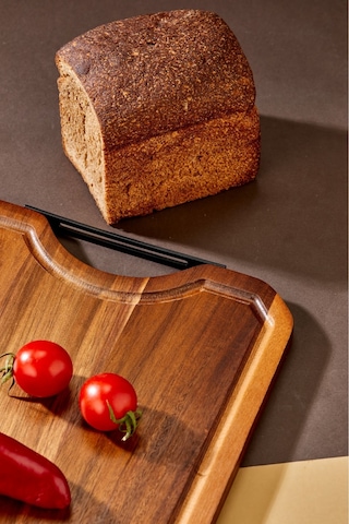 Cooker Lüx 35x25 Cm Akasya Ağacı Kesme Tahtası Kahverengi