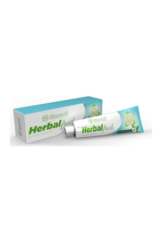 Misswell Herbal Fresh Diş Macunu Propolis I Karanfil I Dağ Nanesi I Kekik I Ayrıkotu Misswell Herbal Fresh Diş Macunu Propolis I Karanfil I Dağ Nanesi I Kekik I Ayrıkotu