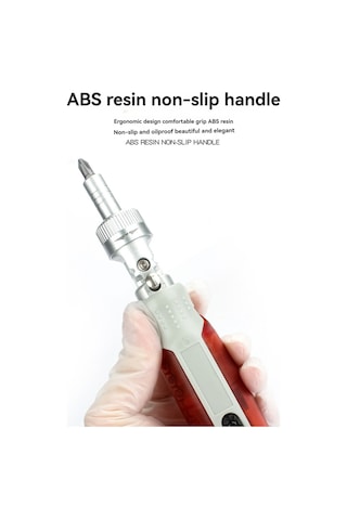 Wezone 15'li Çok İşlevli Ratchet Tornavida Seti - Gizli Manyetik Uçlar İle Tamir Ve Montaj İçin Ergonomik Tasarım