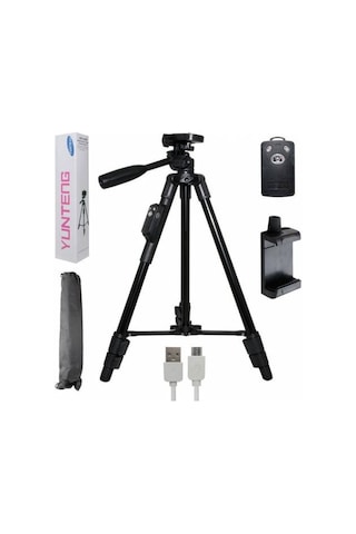 Yunteng Vct 5208 Kumandalı Telefon Tripod 125 Cm