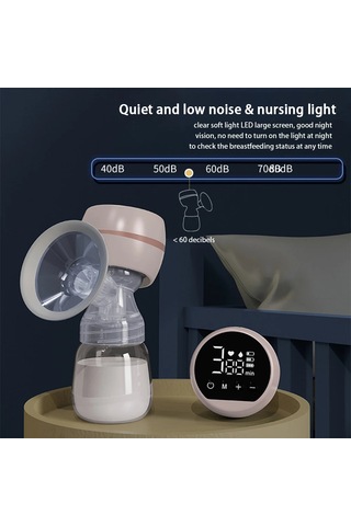 Jl Taşınabilir Elektrikli Göğüs Pompası Usb Landlines Sessiz