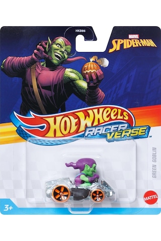 Hot Wheels Racerverse Spiderman Green Goblin Jbk22 Renkli