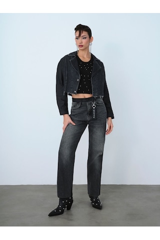 LOFT Regular Fit Kadın Ceket Lf2038090 Q1.v1 Denim