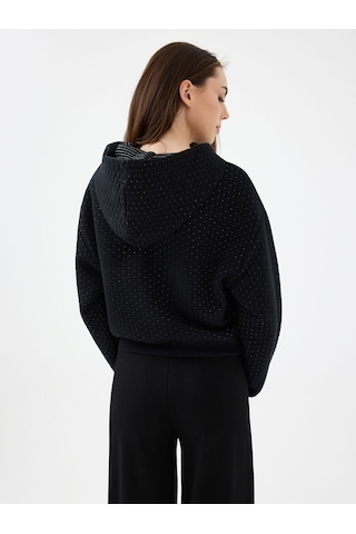 LOFT Regular Fit Kadın Sweatshirt Lf2040904 Q1.v1 Siyah