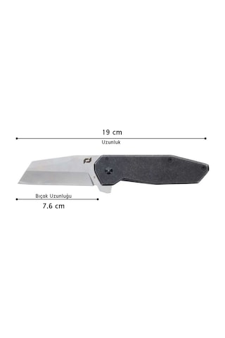 Schrade Usa Slyte Folder Katlanır D2 Kamp Çakı 1136251 Siyah