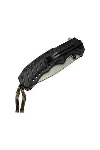 İpli Çakı 21,5 Cm Yarı Otomatik , Kemerlikli Çok Renkli