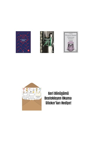 Kuyruklu Yıldız Altında Bir İzdivaç + Gulyabani Cep Boy + Nimetşinas - Toraman + Okuma Sticker'ları