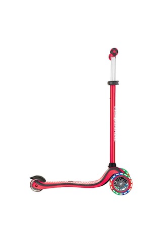 Globber Primo Plus Işıklı Scooter - Kırmızı Kırmızı