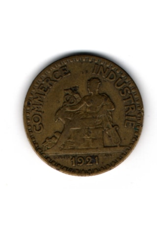 Fransa 2 Frank 1921 Mp2062