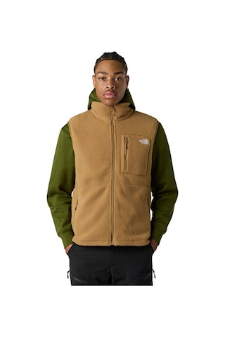 The North Face M Yumiori Vest Erkek Outdoor Polar Yelek Nf0a8b651731 Kahverengi Kahverengi