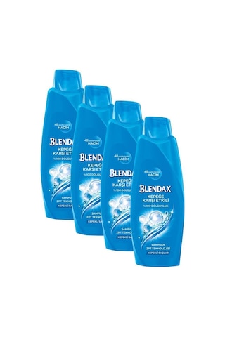 Blendax Kepeğe Karşı Etkili Şampuan 4 x 500 ML