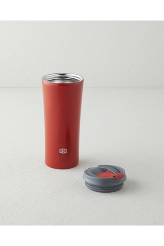 English Home Good Mood Bliss Çelik Termos 400 Ml Kırmızı Kırmızı
