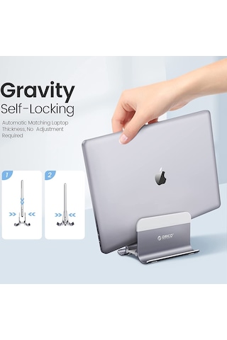 Orico Alüminyum Notebook Apple Uyumlu MacBook Dikey Masaüstü Standı