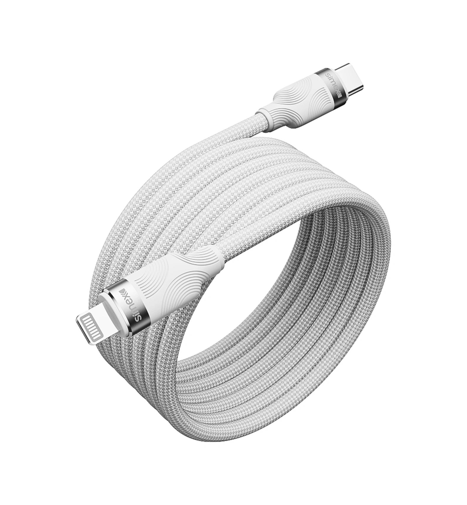 Simex Faraday Type-c / Lightning Şarj Ve Data Kablosu 27w Pd 3.0 Destekli, 1 Metre Standart