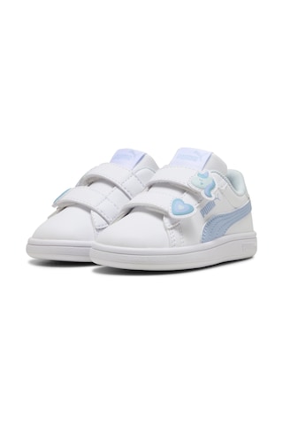 Puma Smash 3.0 Badges V Inf 397287-09 Ortopedik Bebek Çocuk Spor Ayakkabı Beyaz