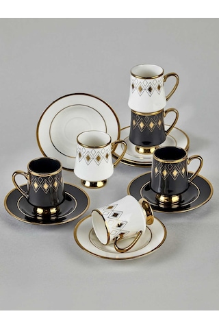 Neva N3500 Magro 6 Kişilik Kahve Fincan Takımı 90 Ml