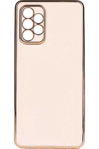 Samsung Uyumlu Galaxy A13 4g Kılıf Zore Bark Kapak Rose Gold