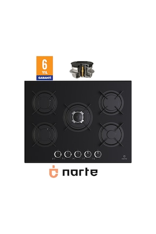 Narte CG20070B Cam Ankastre Ocak