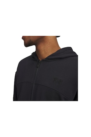 Under Armour Rival Lightweight Erkek Siyah Kapüşonlu Ceket Siyah