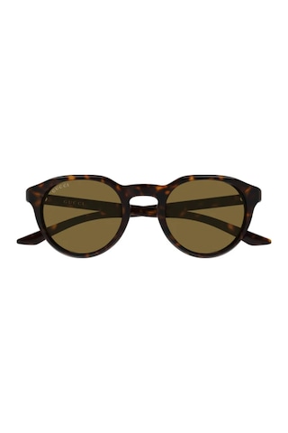2079 002 48-22-145 Gucci Erkek Güneş Gözlüğü Kahverengi