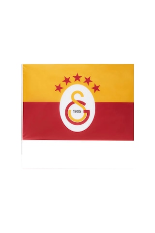 Galatasaray 5 Yıldızlı Klasik Elde Sallama Bayrak 50x75cm U251387