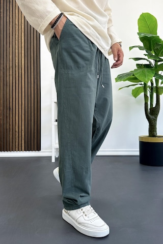 Edwoxmen Erkek Baggy Kalıp Pantolon Yeşil Edw130-yeşil Yeşil