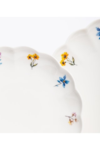 Maxx Doria Flower Bouquet 6 Kişilik 29 Parça Kahvaltı Takımı Pa2085 Beyaz
