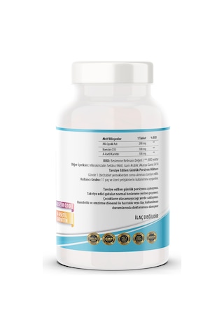 L-carnitine Alpha Lipoic Acid Koenzim Q10 180 Tablet 2 Kutu